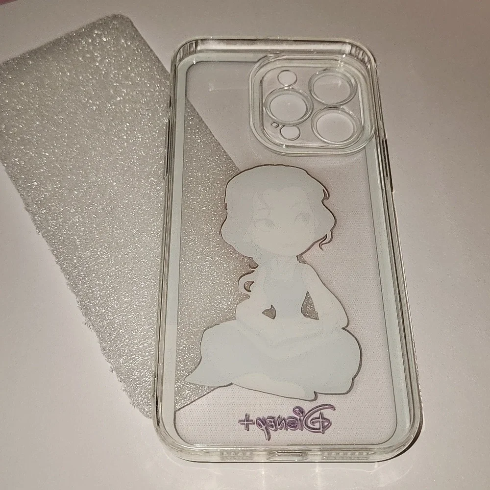Brand new Apple IPhone 15 Pro Max  Disney Belle Silicone Phone case